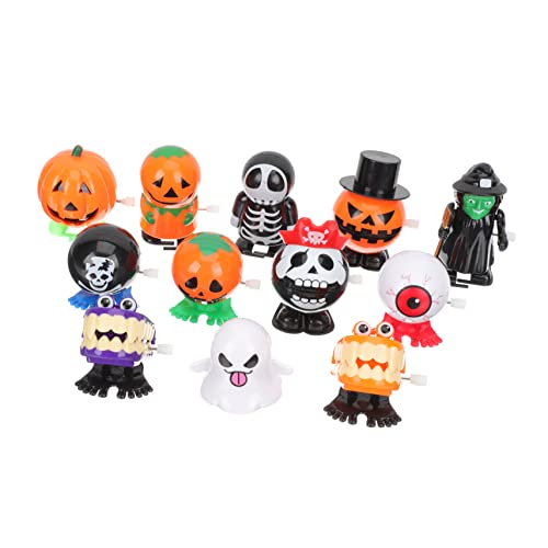 HANABASS 12 Stück Halloween-Spielzeugset Halloween- für Halloween- Cartoon-Halloween- Laufendes zum Aufziehen Plastik Colorful HANABASS 12 Stück Halloween-Spielzeugset Halloween- für Halloween- Cartoon-Halloween- Laufendes zum Aufziehen Plastik Colorful von HANABASS