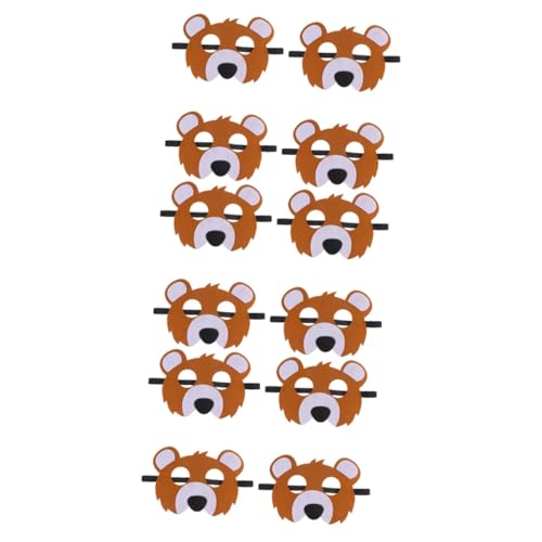 HANABASS 12 Stück Kleine Tiermaske Tiermasken-Kinderparty Nutztiermasken für Cartoon-Tiermaske Halloween-Masken für Cartoon-Masken für Gesichtsmaske für HANABASS 12 Stück Kleine Tiermaske Tiermasken-Kinderparty Nutztiermasken für Cartoon-Tiermaske Halloween-Masken für Cartoon-Masken für Gesichtsmaske für von HANABASS