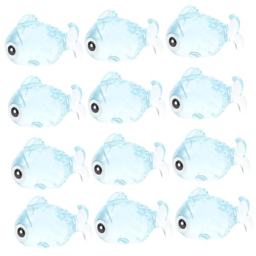 HANABASS 12 Stück Leuchtende Fischornamente Aquarium Dekorationen Leichte Miniatur Aquarium Dekoration Künstliches Moos Mini Figur Künstliche Kleine Fische Puppenhaus Mini Fisch HANABASS 12 Stück Leuchtende Fischornamente Aquarium Dekorationen Leichte Miniatur Aquarium Dekoration Künstliches Moos Mini Figur Künstliche Kleine Fische Puppenhaus Mini Fisch von HANABASS