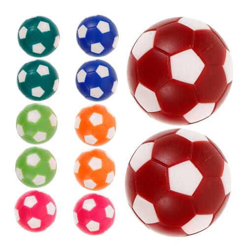 HANABASS 12 Stück Mini-Fußballmaschine Tischfußball Kugeln Tischfußball Zubehör Tischfußball Kickerbälle ersetzen Schreibtischfußball-Ersatz Umweltfreundlicher Kunststoff HANABASS 12 Stück Mini-Fußballmaschine Tischfußball Kugeln Tischfußball Zubehör Tischfußball Kickerbälle ersetzen Schreibtischfußball-Ersatz Umweltfreundlicher Kunststoff von HANABASS