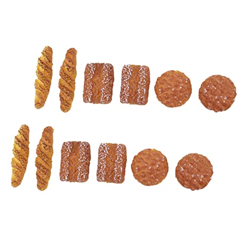 HANABASS 12 Stück Mini -Kuchenmodell Puppenhaus-Miniaturbrot Mini-Brotornament Mini-Brot-Modell Mini- -Food- Miniatur-Bäckerei-Requisite simuliertes Brot Mini-Brotdekor Harz HANABASS 12 Stück Mini -Kuchenmodell Puppenhaus-Miniaturbrot Mini-Brotornament Mini-Brot-Modell Mini- -Food- Miniatur-Bäckerei-Requisite simuliertes Brot Mini-Brotdekor Harz von HANABASS