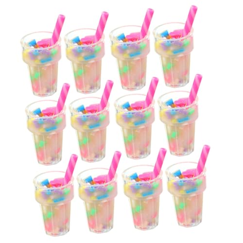 HANABASS 12 Stück Mini Milchtee Getränkemodell Puppenhaus Miniatur Mini Hauszubehör Mini Teetischmodell Simulierter Kleiner Milchtee Simulation Kleiner Milchtee Harz HANABASS 12 Stück Mini Milchtee Getränkemodell Puppenhaus Miniatur Mini Hauszubehör Mini Teetischmodell Simulierter Kleiner Milchtee Simulation Kleiner Milchtee Harz von HANABASS