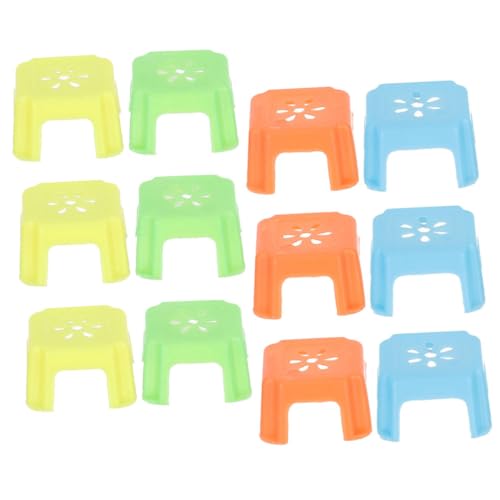 HANABASS 12 Stück Mini -Stuhlmodell Mini-Hocker Möbel Miniaturen Zubehör für Puppenhäuser Miniatur-Puppenstuhl Minihocker aus Kunststoff Mini-Stuhl aus Kunststoff Mini-Stühle Plastik HANABASS 12 Stück Mini -Stuhlmodell Mini-Hocker Möbel Miniaturen Zubehör für Puppenhäuser Miniatur-Puppenstuhl Minihocker aus Kunststoff Mini-Stuhl aus Kunststoff Mini-Stühle Plastik von HANABASS