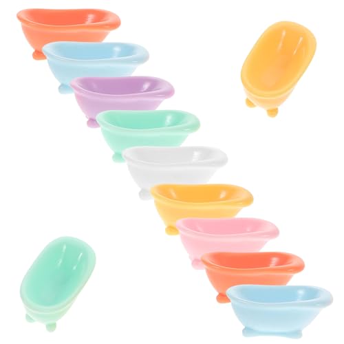 HANABASS 12 Stück Miniatur Badewanne Set Teilig Kunststoff Puppenhaus Badezimmer Möbel Kompakt Platzsparend Dekorativ für Kleine Räume Schreibtisch und Nachttisch Geeignet Langlebig und HANABASS 12 Stück Miniatur Badewanne Set Teilig Kunststoff Puppenhaus Badezimmer Möbel Kompakt Platzsparend Dekorativ für Kleine Räume Schreibtisch und Nachttisch Geeignet Langlebig und von HANABASS