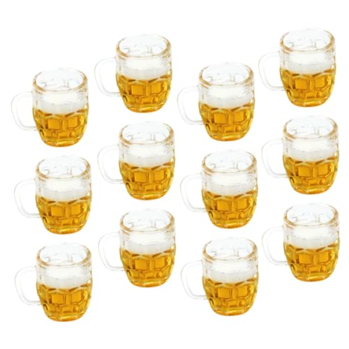 HANABASS 12 Stück Puppenhaus-Modell Tassen Bier Heimdekoration vorgeben Mini-Zubehör Miniaturszene Desktop-Miniaturbecher Kleiner Becher Miniatur -Küchenzubehör Miniatur-Bastelzubehör Harz HANABASS 12 Stück Puppenhaus-Modell Tassen Bier Heimdekoration vorgeben Mini-Zubehör Miniaturszene Desktop-Miniaturbecher Kleiner Becher Miniatur -Küchenzubehör Miniatur-Bastelzubehör Harz von HANABASS