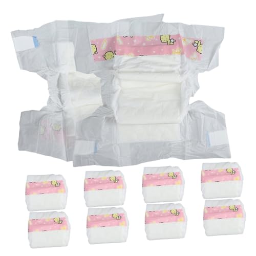 HANABASS 12 Stück Puppenwindeln Puppenwindeln Puppenwindeln Puppenzubehör Mini Puppenhauszubehör Puppenanziehzubehör Spielhaus Requisiten Rosa PVC HANABASS 12 Stück Puppenwindeln Puppenwindeln Puppenwindeln Puppenzubehör Mini Puppenhauszubehör Puppenanziehzubehör Spielhaus Requisiten Rosa PVC von HANABASS