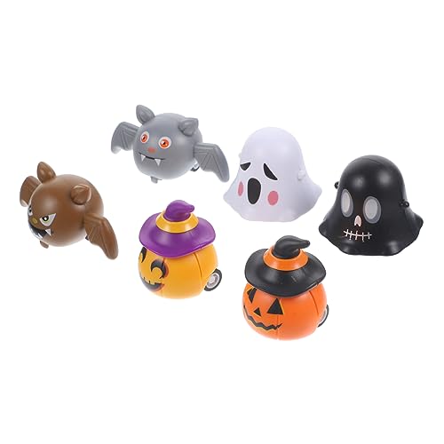 HANABASS 12 Stück Teiliges Halloween Pull Back Auto Bunte Lustige Spielzeugautos aus Stabilem Kunststoff als Party Mitgebsel und für Mädchen Jungen HANABASS 12 Stück Teiliges Halloween Pull Back Auto Bunte Lustige Spielzeugautos aus Stabilem Kunststoff als Party Mitgebsel und für Mädchen Jungen von HANABASS