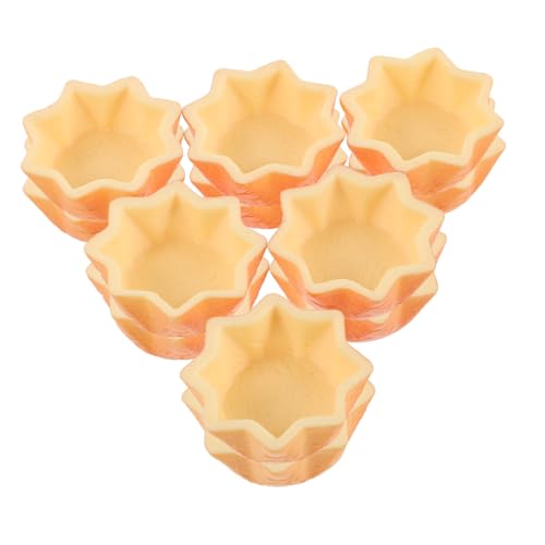 HANABASS 12stücke Miniaturkuchen Gefälschten Cupcake-förmchen Modell Für DIY-basteln Simulation Von Desserts Für Puppenhaus-Dekoration Realistische Backzubehör Für Party Und von HANABASS
