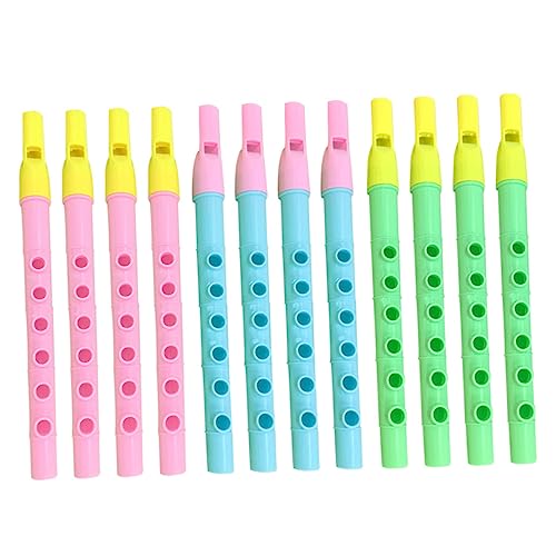 HANABASS 12 Stück Teiliges Mini Blockflöten aus Farbige Kinderflöten für Anfänger Pädagogisches Musikinstrument Fingerfertigkeit und Koordination für Musikunterricht Zufällige Farbe HANABASS 12 Stück Teiliges Mini Blockflöten aus Farbige Kinderflöten für Anfänger Pädagogisches Musikinstrument Fingerfertigkeit und Koordination für Musikunterricht Zufällige Farbe von HANABASS