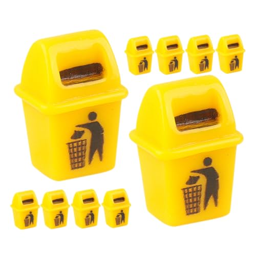 HANABASS 12 Stück Teiliges Mini Mülleimer für Puppenhaus Realistische Miniatur Abfallbehälter für Dekorative Szenen für Schlafzimmer Wohnzimmer und Badezimmer Dekoration HANABASS 12 Stück Teiliges Mini Mülleimer für Puppenhaus Realistische Miniatur Abfallbehälter für Dekorative Szenen für Schlafzimmer Wohnzimmer und Badezimmer Dekoration von HANABASS