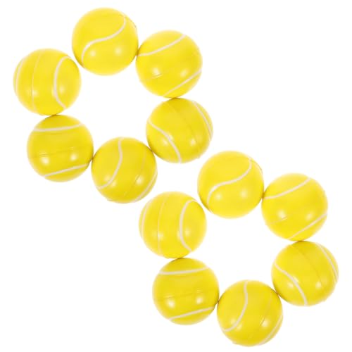 HANABASS 12 Stück Teiliges Tennis Stressball Weiche Schaumstoffbälle Elastische für Stressabbau Lustige Party HANABASS 12 Stück Teiliges Tennis Stressball Weiche Schaumstoffbälle Elastische für Stressabbau Lustige Party von HANABASS