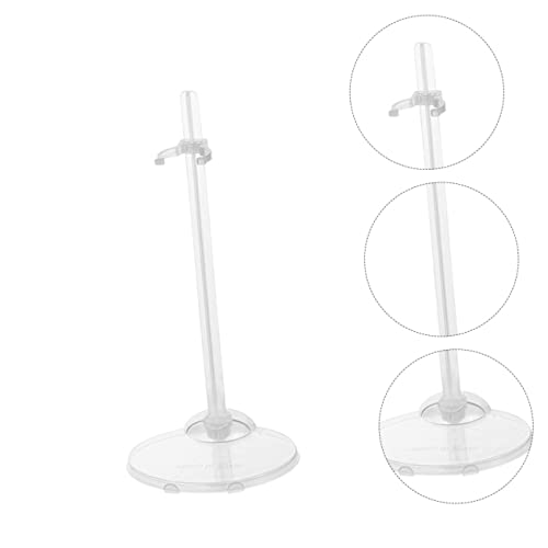 HANABASS 12 Stück Teiliges Transparentes Puppenständer mit Verstellbarer Halterung Stabiler Basis für Puppen und Modellfiguren zur Sicheren Präsentation und Aufbewahrung von Spielzeugpuppen HANABASS 12 Stück Teiliges Transparentes Puppenständer mit Verstellbarer Halterung Stabiler Basis für Puppen und Modellfiguren zur Sicheren Präsentation und Aufbewahrung von Spielzeugpuppen von HANABASS