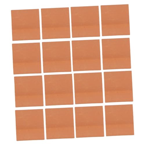 HANABASS 120 Stück Miniatur Ziegelsteine Teilig für DIY Rote Bausteine für Miniaturgärten Handwerkliche Projekte und Kreative Dekoration von HANABASS