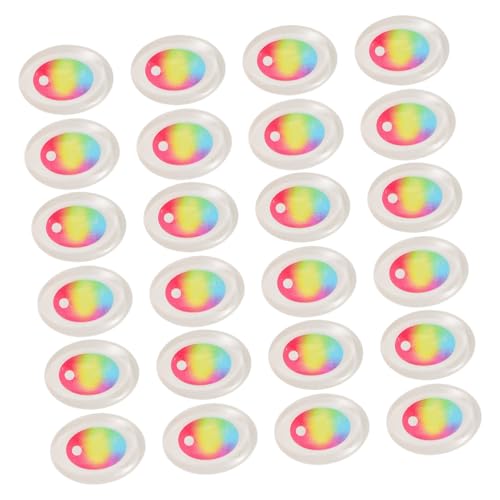 HANABASS 120 Stück Realistische Doll Eyes für Bastelprojekte Hohe Simulation Einfach zu Ersetzen Sicherheitsaugen für Kuscheltiere Häkelpuppen und Handgefertigte Spielzeuge von HANABASS