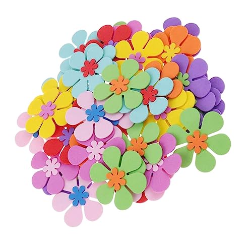 HANABASS 120 Stück Teiliges Dekorative Schaumblumen für DIY Handwerk Kreative Blumenornamente für Schulprojekte und Heimdekoration Sicher für Bastelprojekte HANABASS 120 Stück Teiliges Dekorative Schaumblumen für DIY Handwerk Kreative Blumenornamente für Schulprojekte und Heimdekoration Sicher für Bastelprojekte von HANABASS