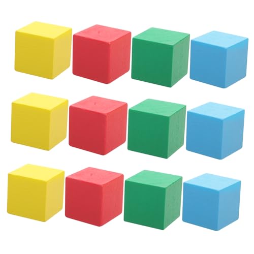 HANABASS 12Stücke Bausteine Aus Buchenholz Teiliges Für Kreative DIY Projekte Geometrische Holzklötze Für Sicheres Für Familienaktivitäten HANABASS 12Stücke Bausteine Aus Buchenholz Teiliges Für Kreative DIY Projekte Geometrische Holzklötze Für Sicheres Für Familienaktivitäten von HANABASS