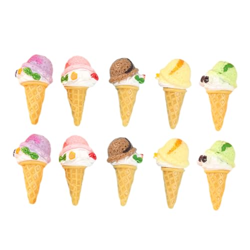 HANABASS 12Stücke Eismodell Realistische Gefälschte Eissimulation für Kreative Dekoration und Ausstellungen Requisiten für Puppenhäuser und Fotografie von HANABASS