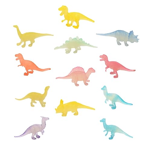 HANABASS 12Stücke Leuchtende Dinosaurier Modelle Kompakte Farbenfrohe Plastikspielzeuge für Dinosaurier Themenpartys und Kreatives Rollenspiel Ab Jahren HANABASS 12Stücke Leuchtende Dinosaurier Modelle Kompakte Farbenfrohe Plastikspielzeuge für Dinosaurier Themenpartys und Kreatives Rollenspiel Ab Jahren von HANABASS