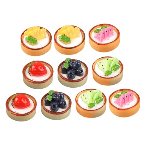 HANABASS 12Stücke Mini Künstliche Dekorative Fake Desserts für Puppenhaus und Fotografie Hochwertige Miniatur Kuchenmodelle für DIY und Kuchendekoration HANABASS 12Stücke Mini Künstliche Dekorative Fake Desserts für Puppenhaus und Fotografie Hochwertige Miniatur Kuchenmodelle für DIY und Kuchendekoration von HANABASS