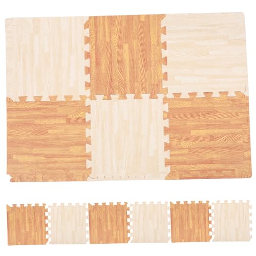 HANABASS 12Stücke Teiliges Puzzle Bodenmatte Austauschbare Spielmatte Für Fitnessgeräte Babyspielteppich Aufzubauen von HANABASS