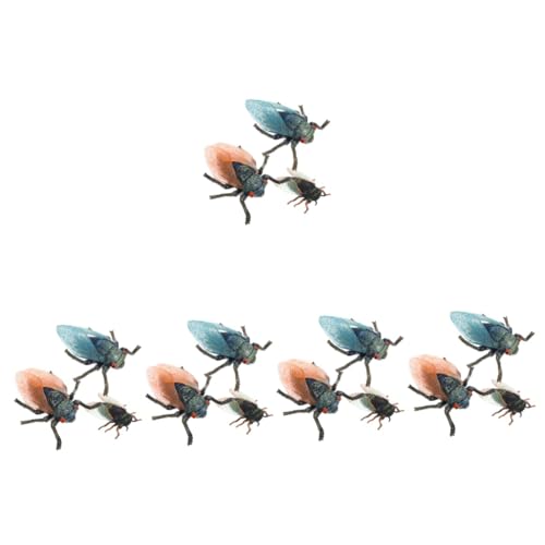 HANABASS 15 Stck. Kreative Teiliges Plastik Zikaden Modellfiguren Realistische Insektenornamente für Schrankdekoration und Lernspielzeug Detailreiche Desktop Skulpturen für Sammler HANABASS 15 Stck. Kreative Teiliges Plastik Zikaden Modellfiguren Realistische Insektenornamente für Schrankdekoration und Lernspielzeug Detailreiche Desktop Skulpturen für Sammler von HANABASS