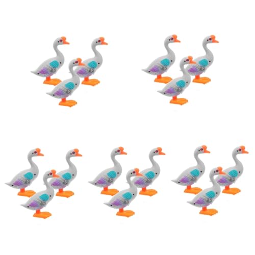 HANABASS 15 Stck. Teiliges Aufziehspielzeug mit Springender Großer Weißer Gans Langlebiges Cartoon Wind Up für Kleinkinder Robustes Material Geburtstagsgeschenk für Vorschulkinder HANABASS 15 Stck. Teiliges Aufziehspielzeug mit Springender Großer Weißer Gans Langlebiges Cartoon Wind Up für Kleinkinder Robustes Material Geburtstagsgeschenk für Vorschulkinder von HANABASS