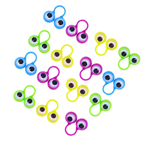 HANABASS 15 Stück Fingeraktivitätsring Neuheit Fingerspielzeug Fingerpuppen Augäpfel Ringen lustiges Augapfelspielzeug Fingerspiel Fingerringpuppen Plastik Zufällige Farbe HANABASS 15 Stück Fingeraktivitätsring Neuheit Fingerspielzeug Fingerpuppen Augäpfel Ringen lustiges Augapfelspielzeug Fingerspiel Fingerringpuppen Plastik Zufällige Farbe von HANABASS
