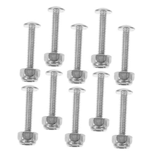 HANABASS 15 Stück Kicker Zubehör Fußballtisch Kickertischteile Foosball -tischzubehör Stifte Verschluss Schreibtisch Tischfussball Nuss Fußballteile Galvanisiertes Eisen Silver HANABASS 15 Stück Kicker Zubehör Fußballtisch Kickertischteile Foosball -tischzubehör Stifte Verschluss Schreibtisch Tischfussball Nuss Fußballteile Galvanisiertes Eisen Silver von HANABASS