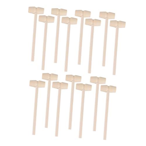 HANABASS 15 Stück Kleine Hammerspielzeug Kleine Hämmer für Hämmern für Kinderhämmer Lernen hämmerndes hämmerndes Mini-Holzhammer Bambus HANABASS 15 Stück Kleine Hammerspielzeug Kleine Hämmer für Hämmern für Kinderhämmer Lernen hämmerndes hämmerndes Mini-Holzhammer Bambus von HANABASS