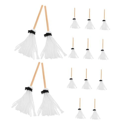 HANABASS 15 Stück Miniatur Puppenhaus Reinigungsset Mini Mop für Küche und Bad Realistische Miniatur Zubehör für Puppenhaus Dekoration und DIY Party Accessoires HANABASS 15 Stück Miniatur Puppenhaus Reinigungsset Mini Mop für Küche und Bad Realistische Miniatur Zubehör für Puppenhaus Dekoration und DIY Party Accessoires von HANABASS