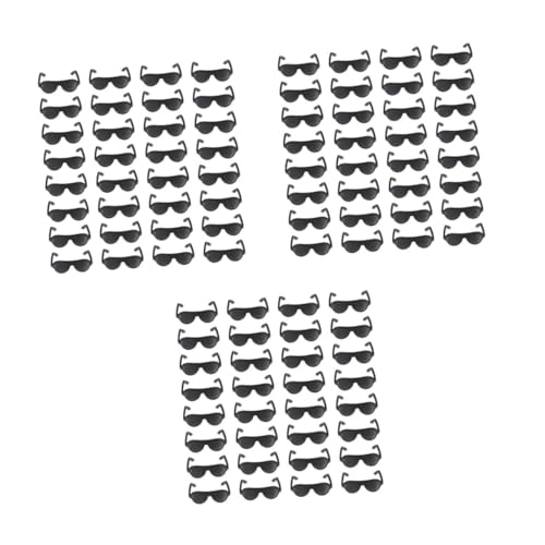 HANABASS 150 Stck. Teiliges Mini Puppen Sonnenbrillen aus Leichtem Material Miniatur Brillen für Puppenhaus Bequeme Passform Kostümzubehör für Kreatives und Verkleiden HANABASS 150 Stck. Teiliges Mini Puppen Sonnenbrillen aus Leichtem Material Miniatur Brillen für Puppenhaus Bequeme Passform Kostümzubehör für Kreatives und Verkleiden von HANABASS