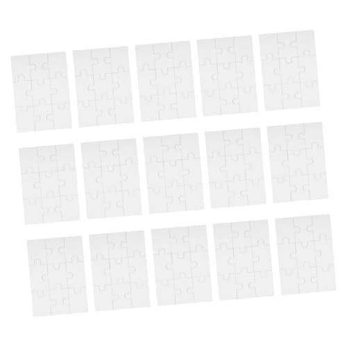 HANABASS 15Blätter DIY Puzzles für Leere Puzzleteile zum Zeichnen Bemalen und Gestalten Kreatives Bastelmaterial für Individuelles Gestalten und Pädagogische Spiele HANABASS 15Blätter DIY Puzzles für Leere Puzzleteile zum Zeichnen Bemalen und Gestalten Kreatives Bastelmaterial für Individuelles Gestalten und Pädagogische Spiele von HANABASS