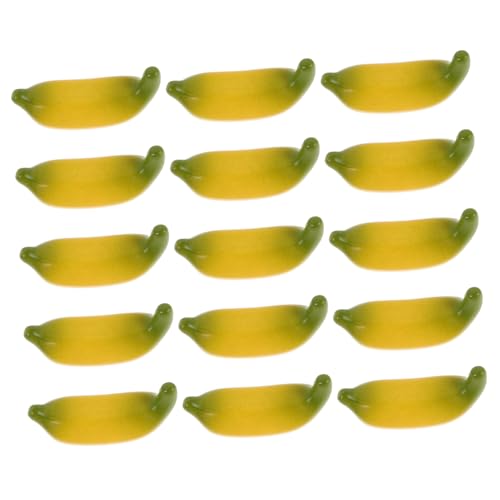 HANABASS 15Stücke Mini Fake Bananen Realistische Künstliche Früchte für Basteln Dekoration und Fotografie Miniatur für DIY Wreaths Party Zubehör und Dollhouse Accessoires HANABASS 15Stücke Mini Fake Bananen Realistische Künstliche Früchte für Basteln Dekoration und Fotografie Miniatur für DIY Wreaths Party Zubehör und Dollhouse Accessoires von HANABASS