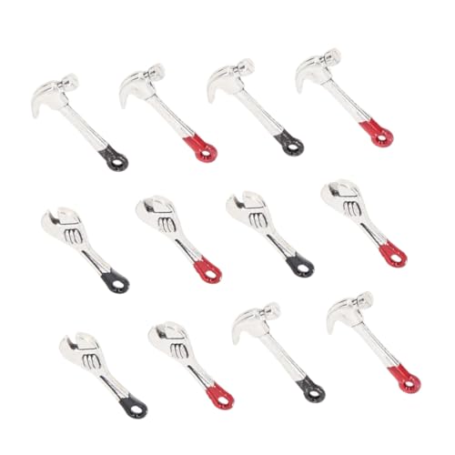 HANABASS 16 Stück Simulationsreparaturwerkzeugkasten Mini-Puppenhauszubehör Dollhouse Tool Kit puppenhaus Werkzeuge Miniatur-Puppenhaus-Werkzeuge Miniaturhaus Kit Aluminiumlegierung HANABASS 16 Stück Simulationsreparaturwerkzeugkasten Mini-Puppenhauszubehör Dollhouse Tool Kit puppenhaus Werkzeuge Miniatur-Puppenhaus-Werkzeuge Miniaturhaus Kit Aluminiumlegierung von HANABASS