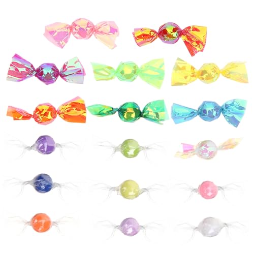 HANABASS 17 Stück Puppenhaus Süßigkeiten Ornamente für Weihnachts Partydekorationen Vielseitig Einsetzbar für Raum Auto Bar und von HANABASS