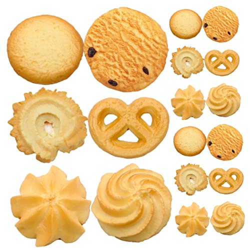 HANABASS 18 Stück Cookie -modellspielzeug Realistische Backwaren Tu So, Als Würdest Du Kekse Vor, Spiel Zu Mini-Kekse Gebäck Essensmodell PVC HANABASS 18 Stück Cookie -modellspielzeug Realistische Backwaren Tu So, Als Würdest Du Kekse Vor, Spiel Zu Mini-Kekse Gebäck Essensmodell PVC von HANABASS