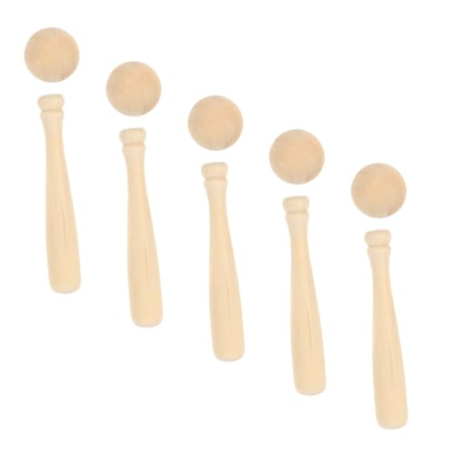 HANABASS 1Satz DIY Baseballschläger Malset für Teiliges mit Holzschlägern und Bällen für Kreative Bastelprojekte und Familienaktivitäten Einfach zu Bemalen Gestalten HANABASS 1Satz DIY Baseballschläger Malset für Teiliges mit Holzschlägern und Bällen für Kreative Bastelprojekte und Familienaktivitäten Einfach zu Bemalen Gestalten von HANABASS