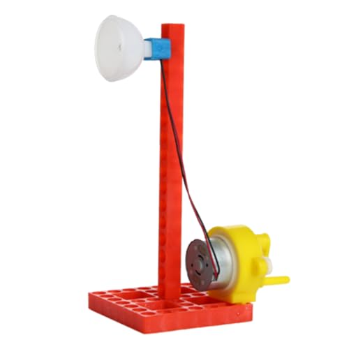 HANABASS 1Satz DIY Handgenerator Manuelles Stromgenerator Modell für Pädagogisches Experimentierspielzeug Stem Fähigkeiten Kreatives Basteln und Lernen von HANABASS
