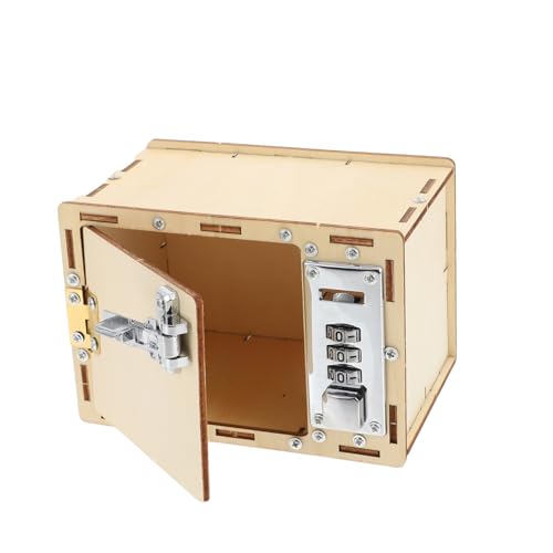 HANABASS 1Satz DIY Holz Passwortbox Handgefertigtes für Holzpuzzlespielzeug Kreativität und Logischem für Einschulung und Gemeinsame HANABASS 1Satz DIY Holz Passwortbox Handgefertigtes für Holzpuzzlespielzeug Kreativität und Logischem für Einschulung und Gemeinsame von HANABASS