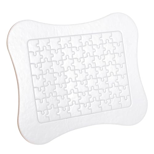 HANABASS 1Satz DIY Sublimationspuzzle zum Selbermachen Leeres Thermotransferpuzzle mit Rahmen für Kreative Bastelprojekte für Fotoübertragungen und Dekoration HANABASS 1Satz DIY Sublimationspuzzle zum Selbermachen Leeres Thermotransferpuzzle mit Rahmen für Kreative Bastelprojekte für Fotoübertragungen und Dekoration von HANABASS