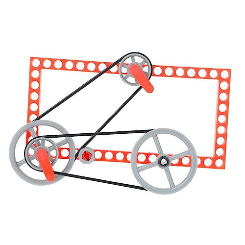 HANABASS 1Satz DIY Zahnradsatz Spielzeugset für Wissenschaftliche Experimente Lernspielzeug aus Hochwertigen Materialien für Kreatives und Schulprojekte von HANABASS