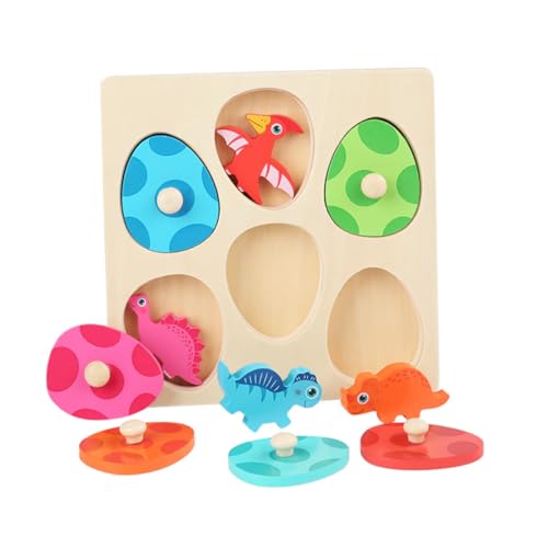 HANABASS 1Satz Dinosaurier Puzzle Pädagogisches Cartoon Puzzlespielzeug für Holzspielzeug Kreativität und Geometriewissen für Eltern Junge Mädchen Interaktion HANABASS 1Satz Dinosaurier Puzzle Pädagogisches Cartoon Puzzlespielzeug für Holzspielzeug Kreativität und Geometriewissen für Eltern Junge Mädchen Interaktion von HANABASS