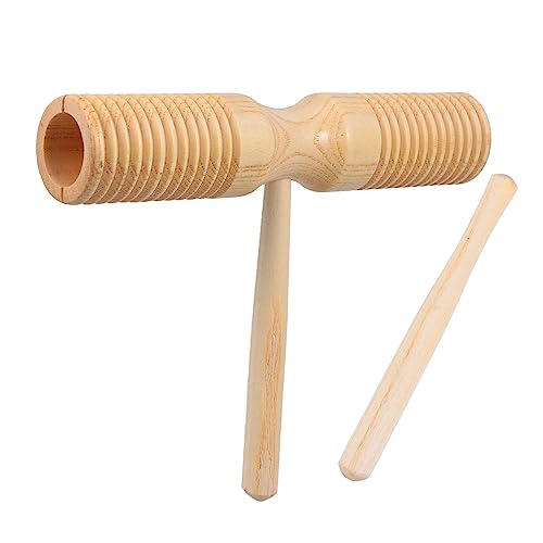 HANABASS 1Satz Doppelstöckiges Holzspielzeug für Musikinstrument zur Musikalischen Früherziehung Tragbar für Interaktion zwischen Eltern und Kindern Perfektes von HANABASS