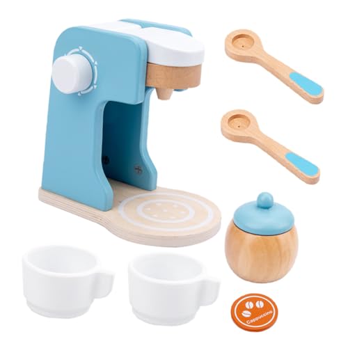 HANABASS 1Satz Holz Kaffeemaschine Spielzeugset für Robuste und Sichere Spielküche Fördert Kreative Rollenspiele für Jungen und Langlebig Hochwertigem Holz HANABASS 1Satz Holz Kaffeemaschine Spielzeugset für Robuste und Sichere Spielküche Fördert Kreative Rollenspiele für Jungen und Langlebig Hochwertigem Holz von HANABASS