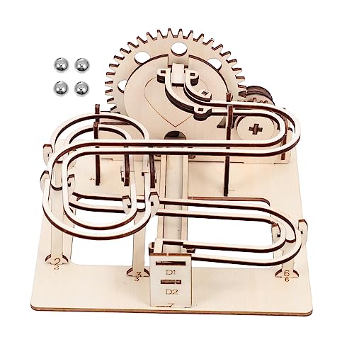 HANABASS 1Satz Holzpuzzle Murmelbahn Konstruktionsspielzeug für DIY Lernspielzeug Kreativität und Denkvermögen Pädagogisches für Jungen HANABASS 1Satz Holzpuzzle Murmelbahn Konstruktionsspielzeug für DIY Lernspielzeug Kreativität und Denkvermögen Pädagogisches für Jungen von HANABASS