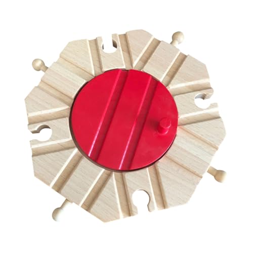 HANABASS 1Satz Holzspielzeug Eisenbahnschienen Set Kompatible Zusammenbaubare Hölzerne Komponenten für Kreative Spielstunden und Spaß Beim Zusammenbauen HANABASS 1Satz Holzspielzeug Eisenbahnschienen Set Kompatible Zusammenbaubare Hölzerne Komponenten für Kreative Spielstunden und Spaß Beim Zusammenbauen von HANABASS