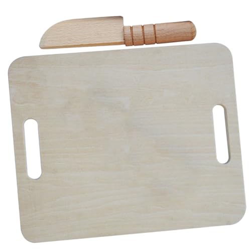 HANABASS 1Satz Holzspielzeug Set für Teiliges DIY Küchenzubehör mit Sicherem Cutter und Brett Fördert Kochfähigkeiten und Kreativität für Spielerisches Lernen HANABASS 1Satz Holzspielzeug Set für Teiliges DIY Küchenzubehör mit Sicherem Cutter und Brett Fördert Kochfähigkeiten und Kreativität für Spielerisches Lernen von HANABASS