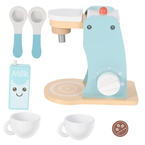 HANABASS 1Satz Kaffeemaschine für Kleinkinder Holzspielzeug mit Realistischer Küchenzubehör für Rollenspiele Sicher und Langlebig für Ab Jahren HANABASS 1Satz Kaffeemaschine für Kleinkinder Holzspielzeug mit Realistischer Küchenzubehör für Rollenspiele Sicher und Langlebig für Ab Jahren von HANABASS