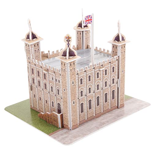 HANABASS 1Satz London Tower Puzzle Modell für Erwachsene Herausforderndes Architektur Rätsel aus Sicherem Papiermaterial Lernspielzeug für Kreative und Dekoration HANABASS 1Satz London Tower Puzzle Modell für Erwachsene Herausforderndes Architektur Rätsel aus Sicherem Papiermaterial Lernspielzeug für Kreative und Dekoration von HANABASS