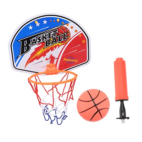 HANABASS 1Satz Mini Basketball Korb für Cartoon Basketball mit Pumpe Indoor Basketballspielzeug Fördert Bewegung und Koordination für Kindergarten und Zuhause von HANABASS